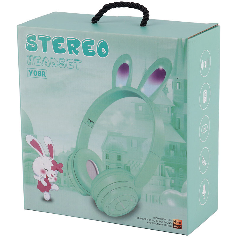 هدفون بلوتوثی خرگوشی Stereo Y08R