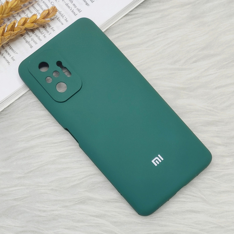 قاب سیلیکونی اورجینال محافظ لنزدار Xiaomi Redmi Note 10 pro 4G