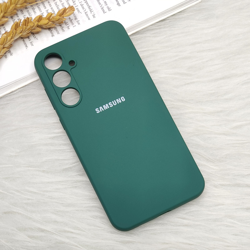 قاب سیلیکونی اورجینال محافظ لنزدار Samsung A55
