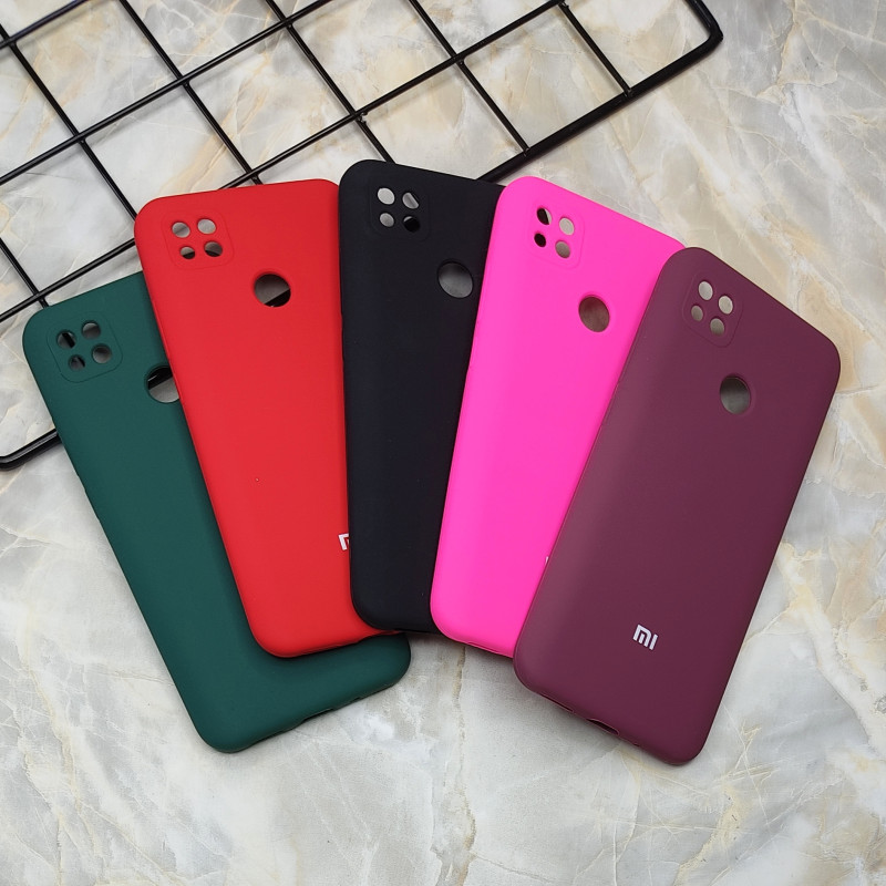 قاب سیلیکونی اورجینال محافظ لنزدار Xiaomi Redmi 9C