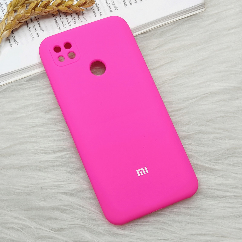 قاب سیلیکونی اورجینال محافظ لنزدار Xiaomi Redmi 9C