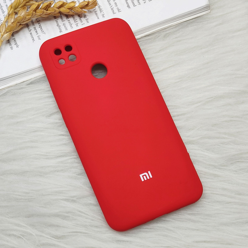 قاب سیلیکونی اورجینال محافظ لنزدار Xiaomi Redmi 9C