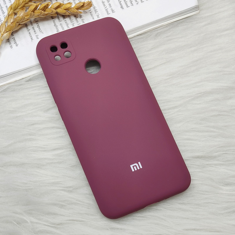 قاب سیلیکونی اورجینال محافظ لنزدار Xiaomi Redmi 9C