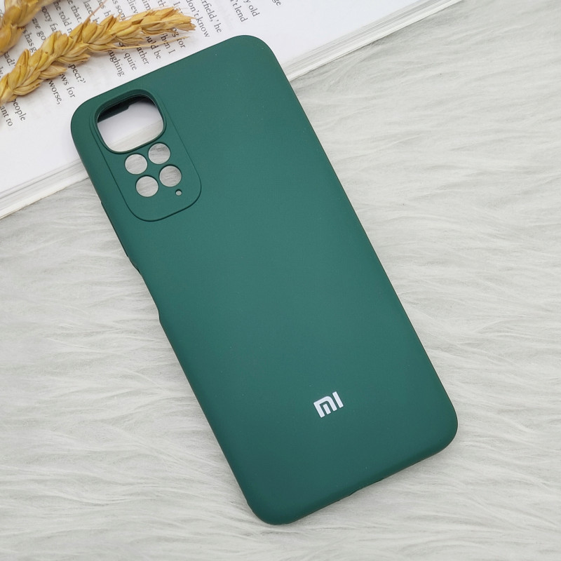 قاب سیلیکونی اورجینال محافظ لنزدار Xiaomi Redmi Note 11 4G / Note 11s