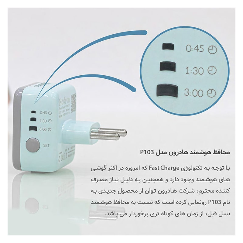 تبدیل 3 به 2 تایمردار Hadron مدل P103 اورجینال با گارانتی