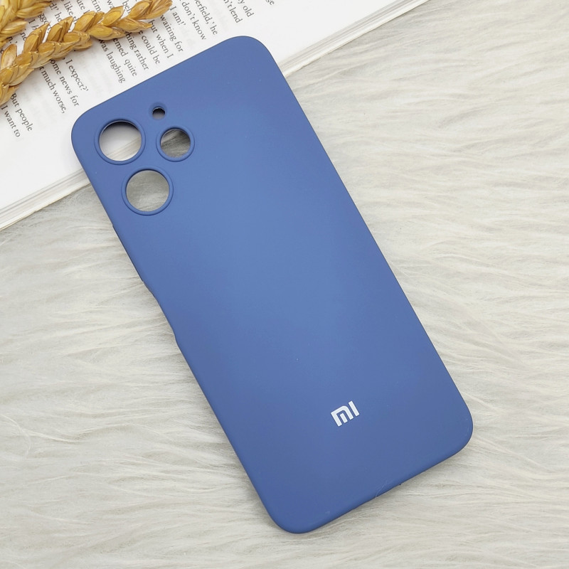 قاب سیلیکونی اورجینال محافظ لنزدار Xiaomi Redmi 12