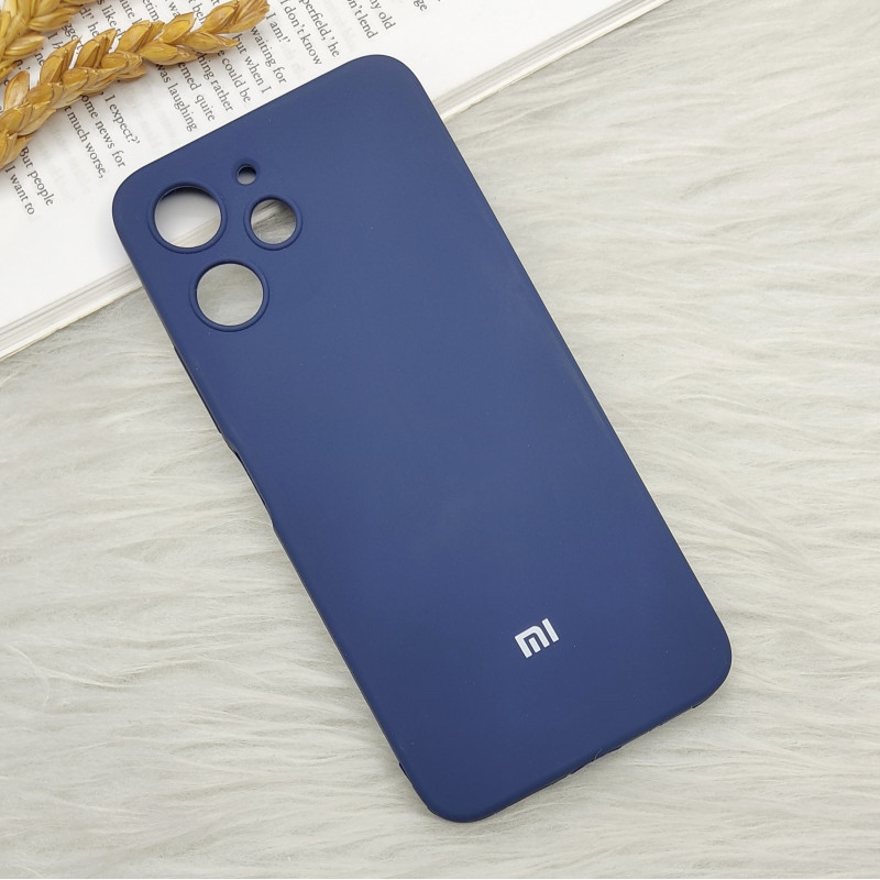 قاب سیلیکونی اورجینال محافظ لنزدار Xiaomi Redmi 12