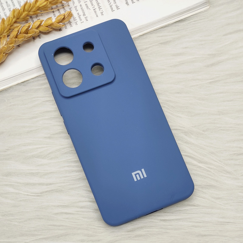 قاب سیلیکونی اورجینال زیربسته Xiaomi Redmi Note 13 Pro 5G / Poco X6