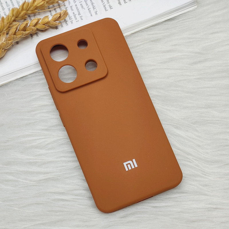 قاب سیلیکونی اورجینال زیربسته Xiaomi Redmi Note 13 Pro 5G / Poco X6