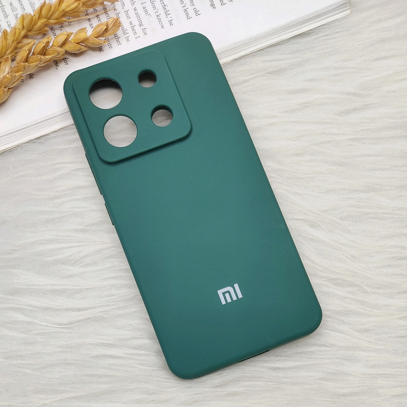 قاب سیلیکونی اورجینال زیربسته Xiaomi Redmi Note 13 Pro 5G / Poco X6