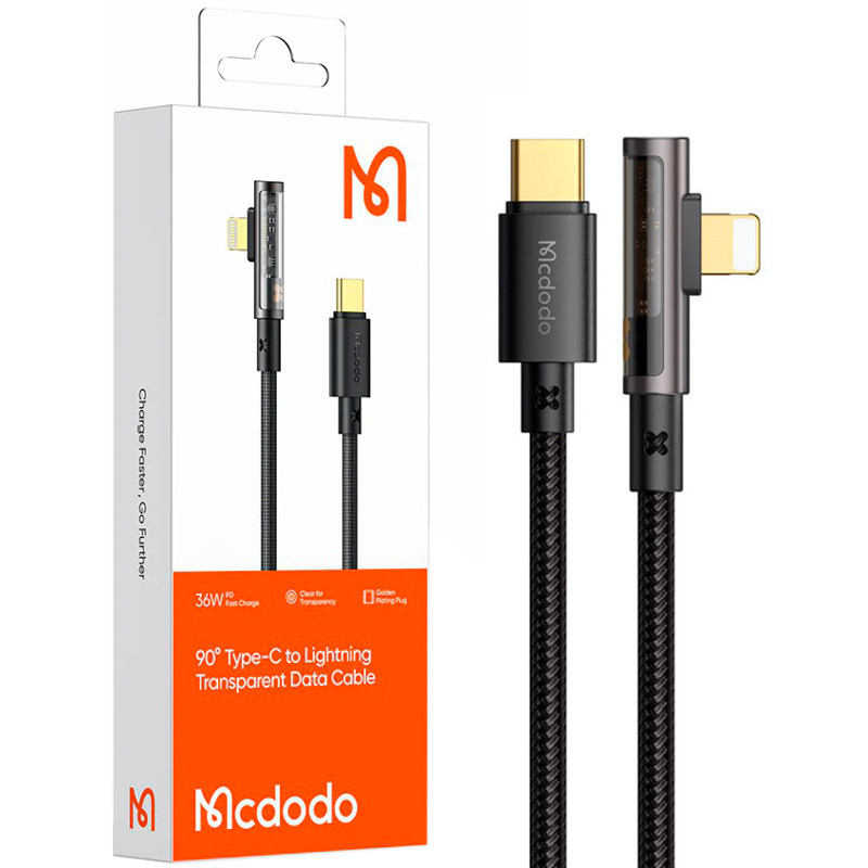 کابل دیتا و شارژ Type-C به Lightning مک دودو مدل CA-3391