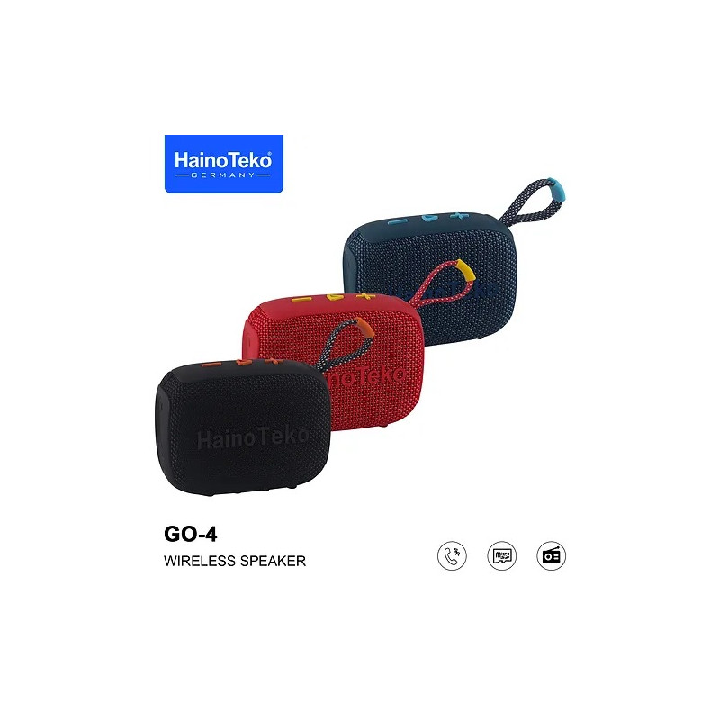 اسپیکر بلوتوثی HainoTeko مدل GO-4