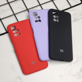 قاب سیلیکونی اورجینال محافظ لنزدار Xiaomi Redmi 10