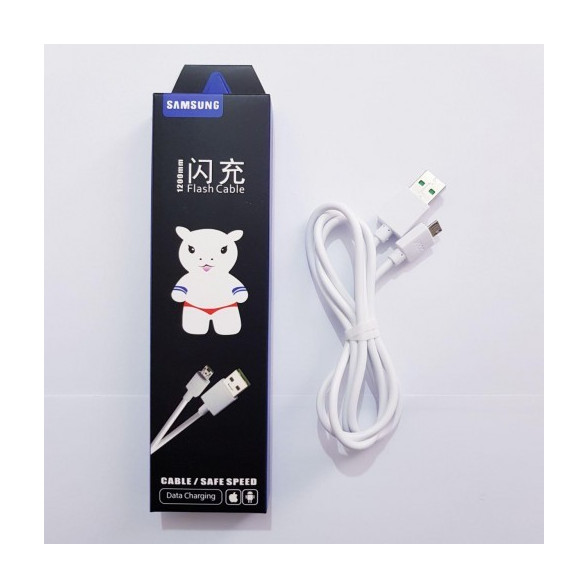 کابل شارژ میکرو یو اس بی Samsung مدل flash cable