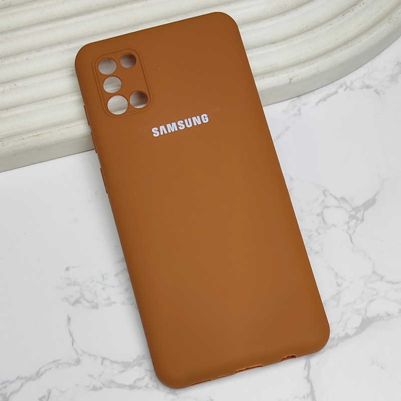 قاب سیلیکونی اورجینال محافظ لنزدارSamsung A31
