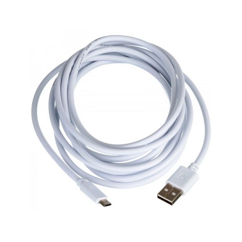 کابل فلت تبدیل USB به MicroUSB گریفین به طول 3 متر