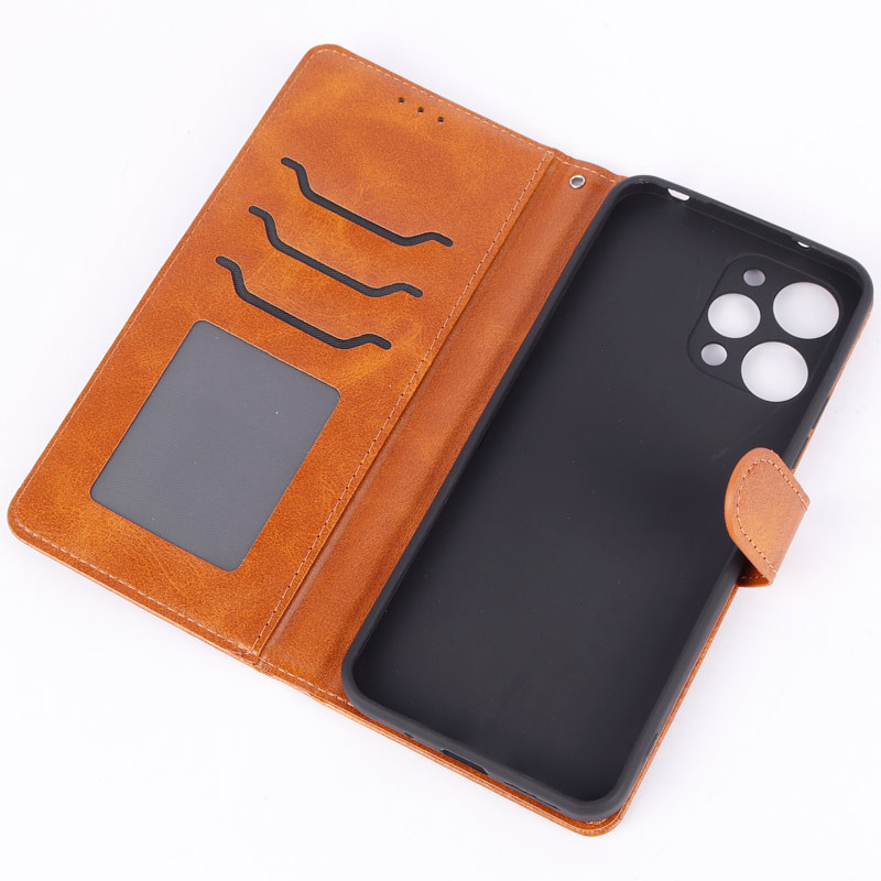 کیف چرمی مگنتی محافظ لنزدار Xiaomi Redmi 12