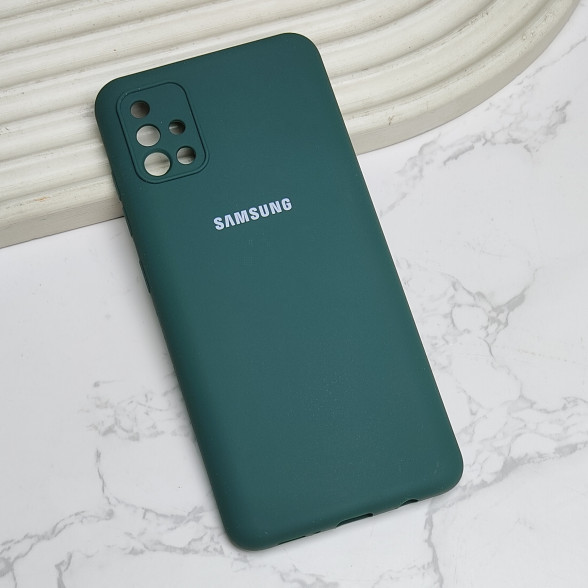 قاب سیلیکونی اورجینال محافظ لنزدار Samsung A51