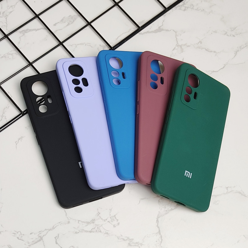 قاب سیلیکونی اورجینال محافظ لنزدار Xiaomi Mi 12 Lite