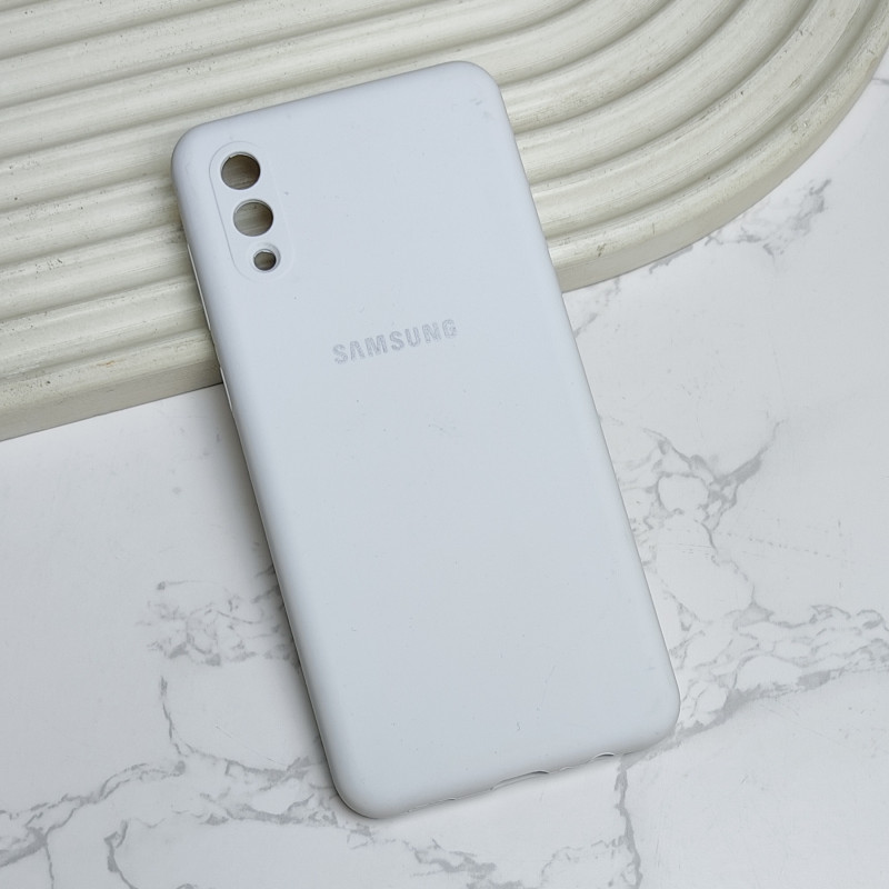 قاب سیلیکونی اورجینال محافظ لنزدار Samsung A02