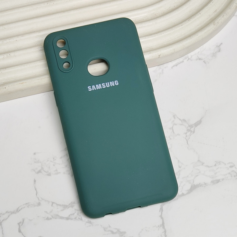 قاب سیلیکونی اورجینال محافظ لنزدار Samsung A10s / M01s