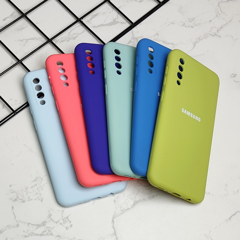 قاب سیلیکونی اورجینال محافظ لنزدار Samsung A50 / A50s / A30s