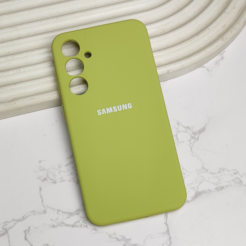 قاب سیلیکونی اورجینال محافظ لنزدار Samsung A35