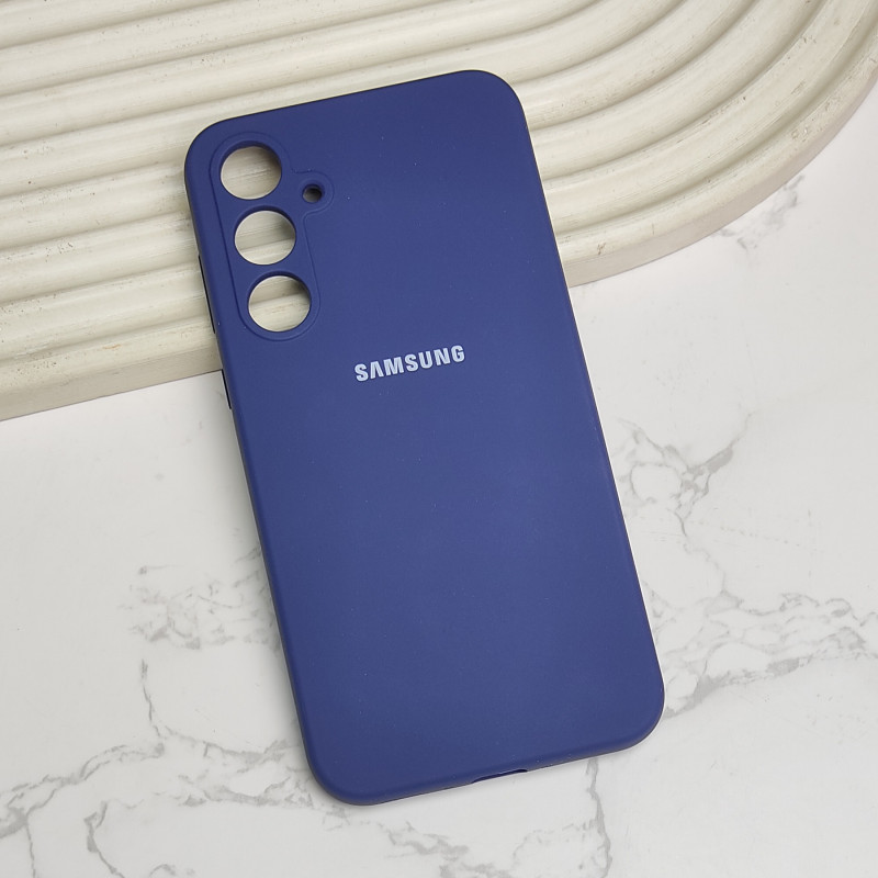 قاب سیلیکونی اورجینال محافظ لنزدار Samsung A35