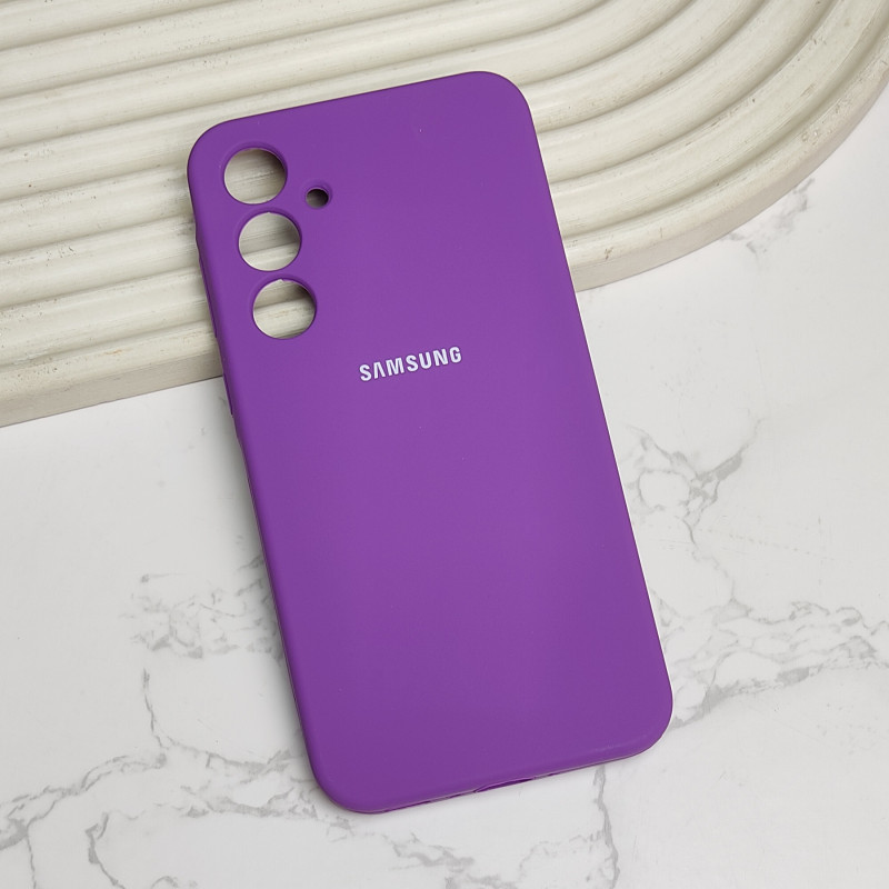 قاب سیلیکونی اورجینال محافظ لنزدار Samsung A35