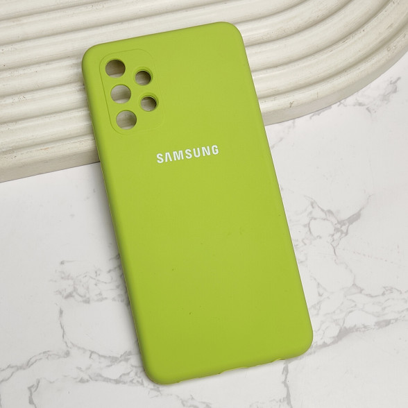 قاب سیلیکونی اورجینال محافظ لنزدار Samsung A32 4G