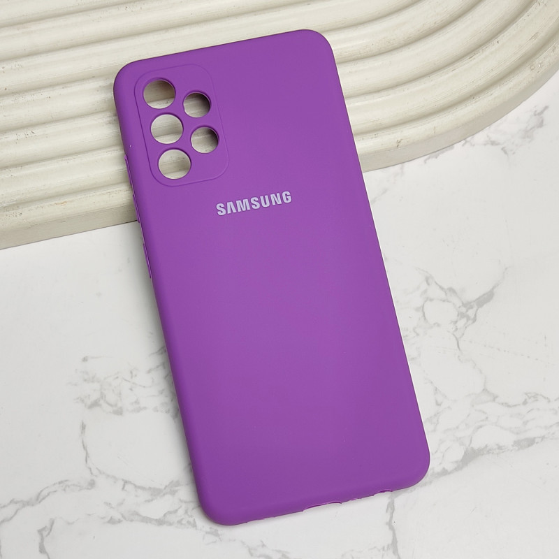 قاب سیلیکونی اورجینال محافظ لنزدار Samsung A32 4G