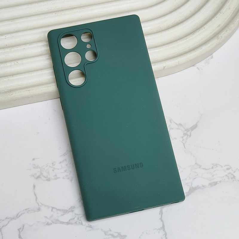 قاب سیلیکونی اورجینال محافظ لنزدار Samsung S22 Ultra