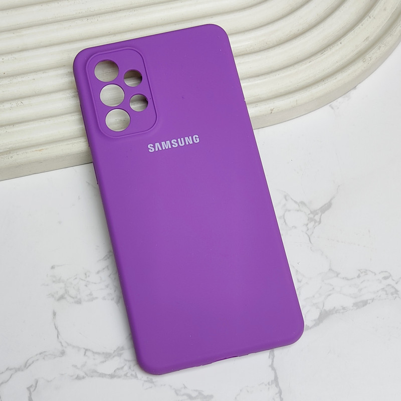 قاب سیلیکونی اورجینال محافظ لنزدار Samsung A73