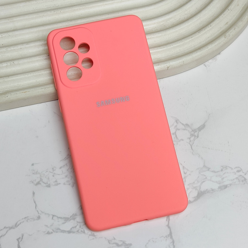 قاب سیلیکونی اورجینال محافظ لنزدار Samsung A73