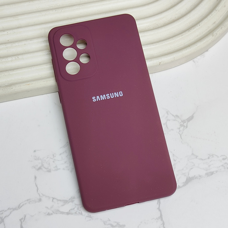 قاب سیلیکونی اورجینال محافظ لنزدار Samsung A73