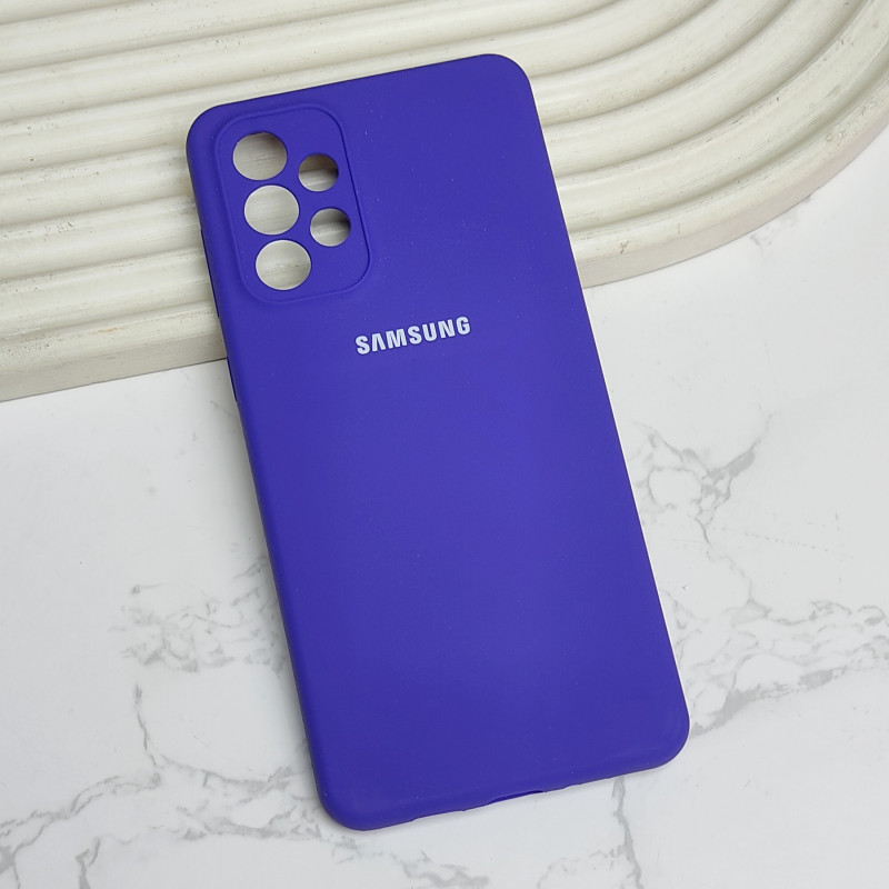 قاب سیلیکونی اورجینال محافظ لنزدار Samsung A73