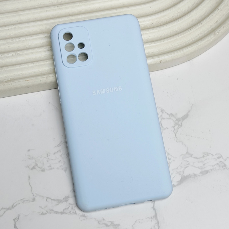 قاب سیلیکونی اورجینال محافظ لنزدار Samsung A71