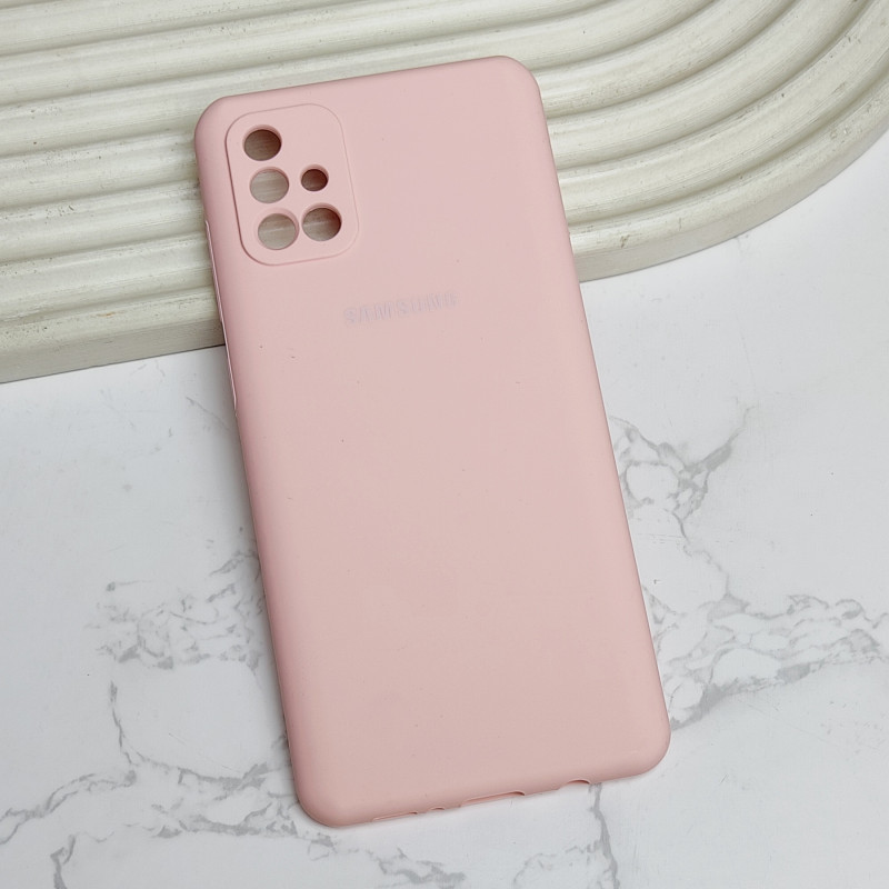 قاب سیلیکونی اورجینال محافظ لنزدار Samsung A71