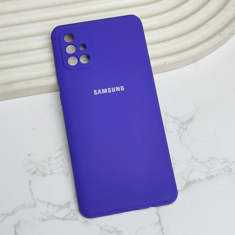 قاب سیلیکونی اورجینال محافظ لنزدار Samsung A71