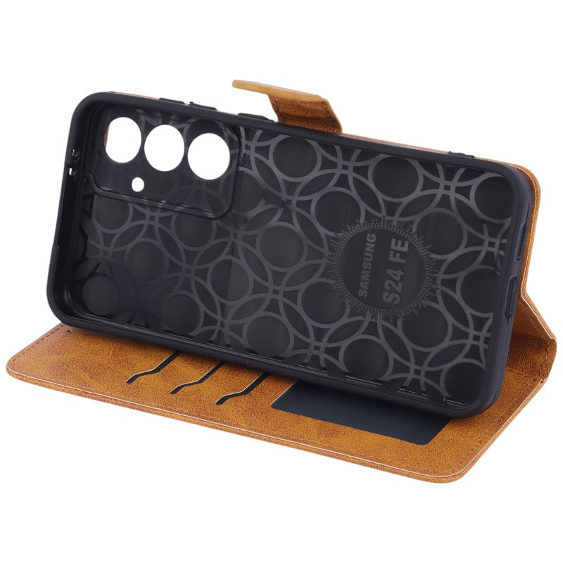 کیف چرمی مگنتی Samsung S24 FE