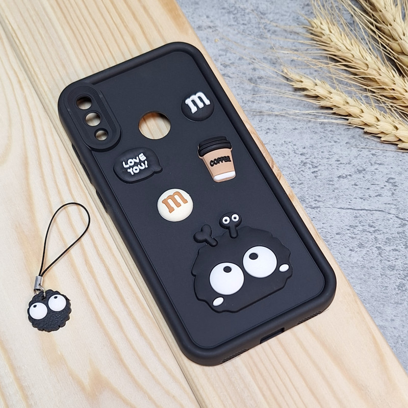 قاب سولید Huawei Y7 2019 / Y7 Prime 2019 همراه آویز