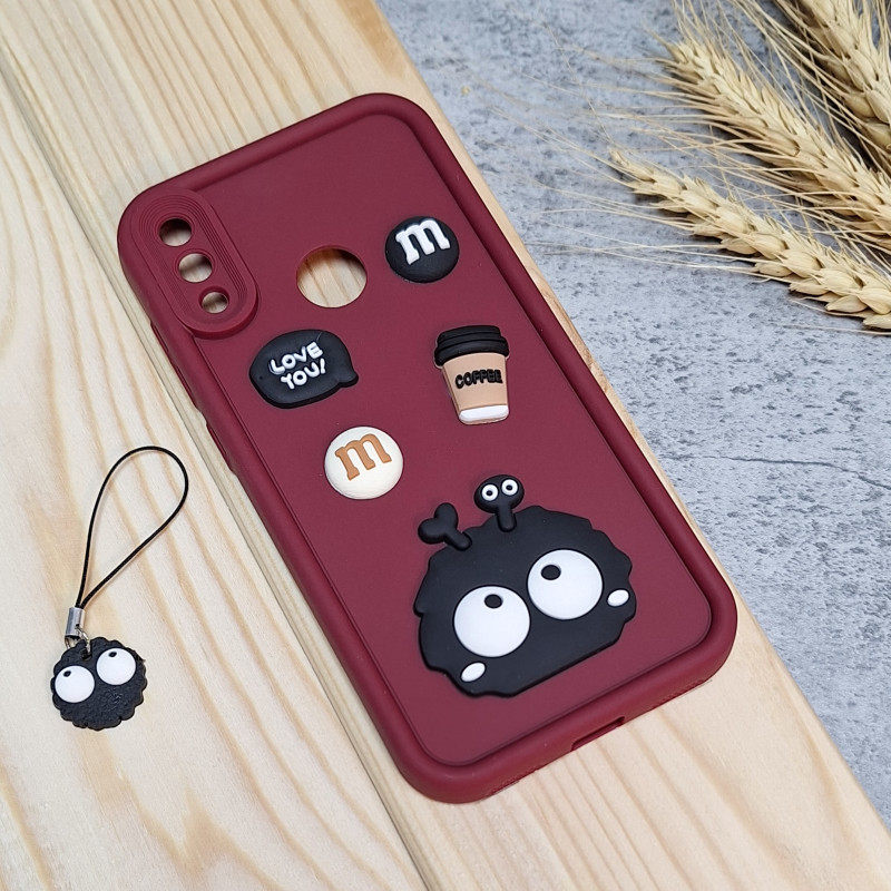 قاب سولید Huawei Y7 2019 / Y7 Prime 2019 همراه آویز