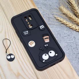 قاب سولید Xiaomi Redmi 9 همراه آویز