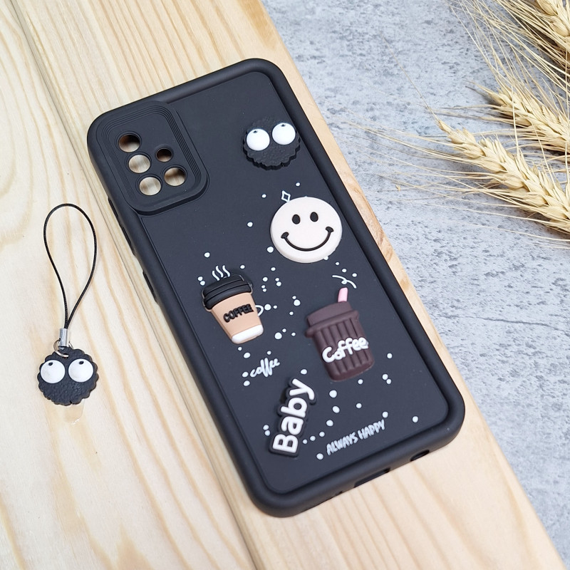 قاب سولید Samsung A51 همراه آویز