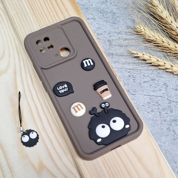قاب سولید Xiaomi Redmi 10C / Poco C40 همراه آویز