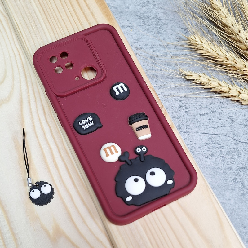 قاب سولید Xiaomi Redmi 10C / Poco C40 همراه آویز