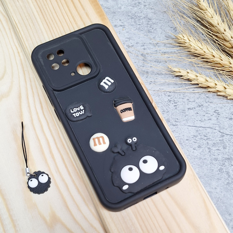 قاب سولید Xiaomi Redmi 10C / Poco C40 همراه آویز