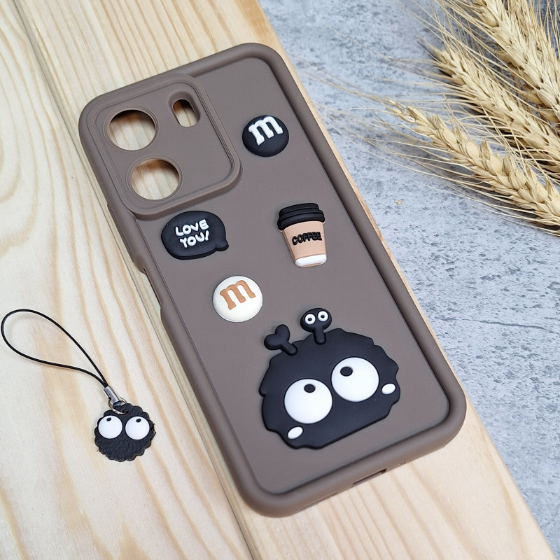 قاب سولید Xiaomi Redmi 13C / Poco C65 همراه آویز