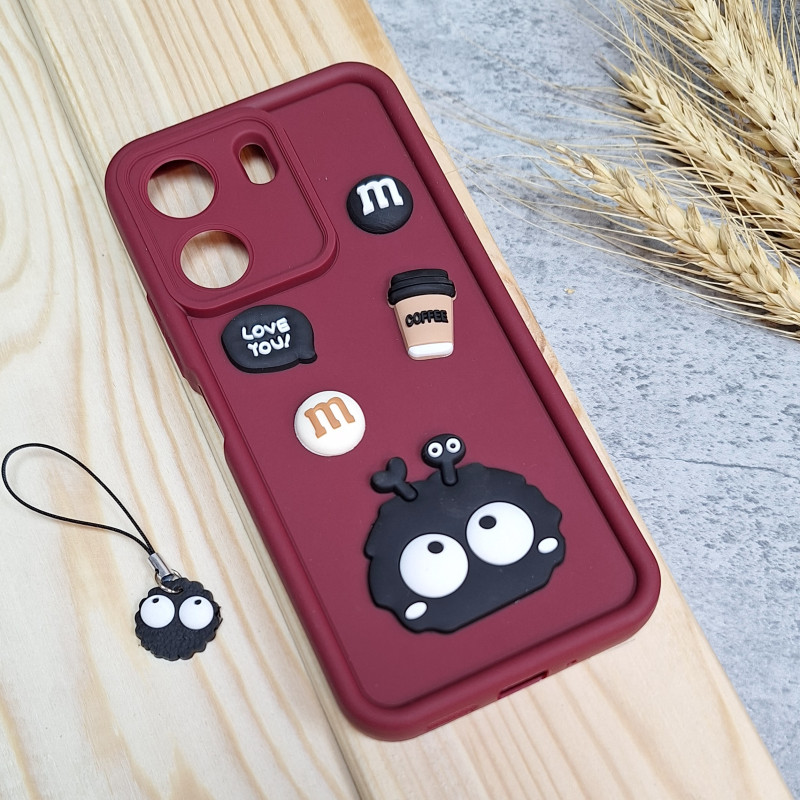 قاب سولید Xiaomi Redmi 13C / Poco C65 همراه آویز