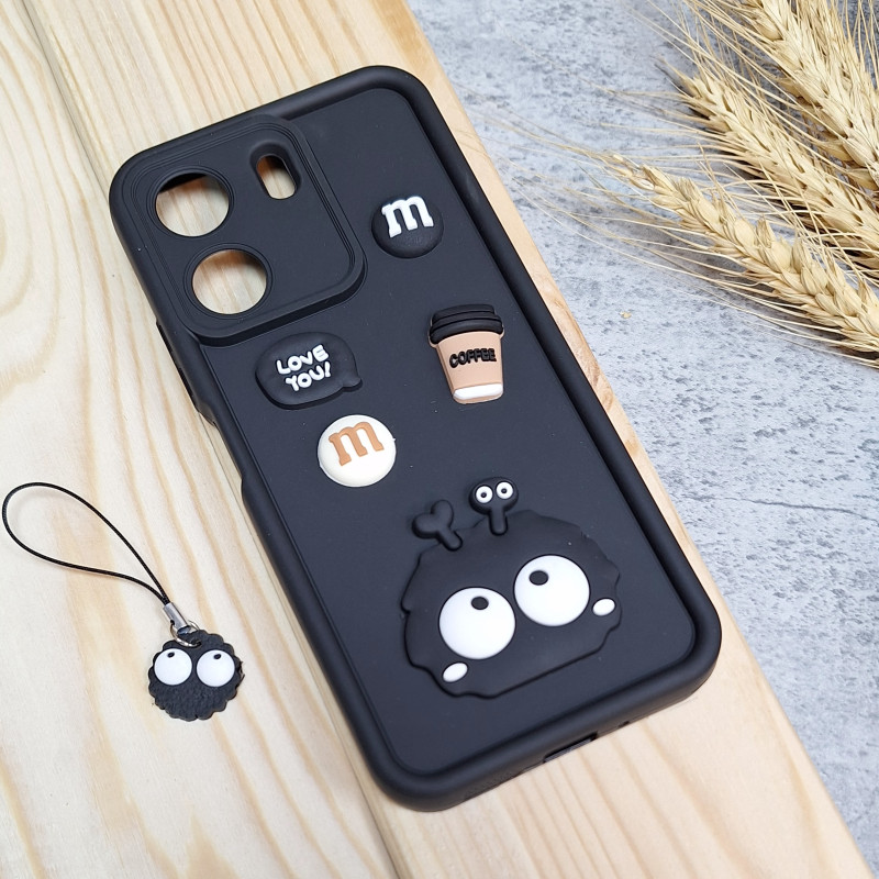 قاب سولید Xiaomi Redmi 13C / Poco C65 همراه آویز